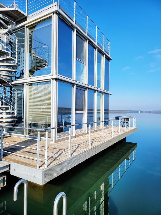 Schwimmende Ferienwohnung Sundowner Elsterheide 외부 사진